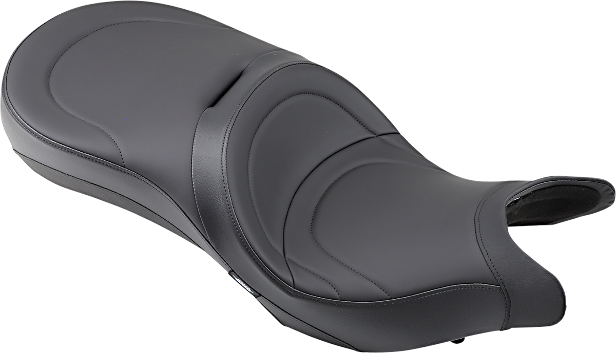 DRAG SPECIALTIES low-profile touring seat with mild stitching for Victory 2010-2015 motorcycle, model 0810-1540.