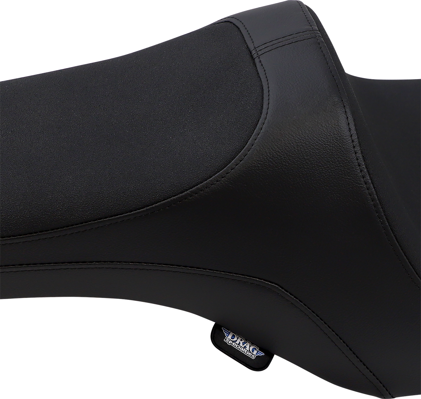 Black Predator III Slip Stop seat by Drag Specialties for Harley-Davidson FLH/FLT '08-'23, part number 4667.