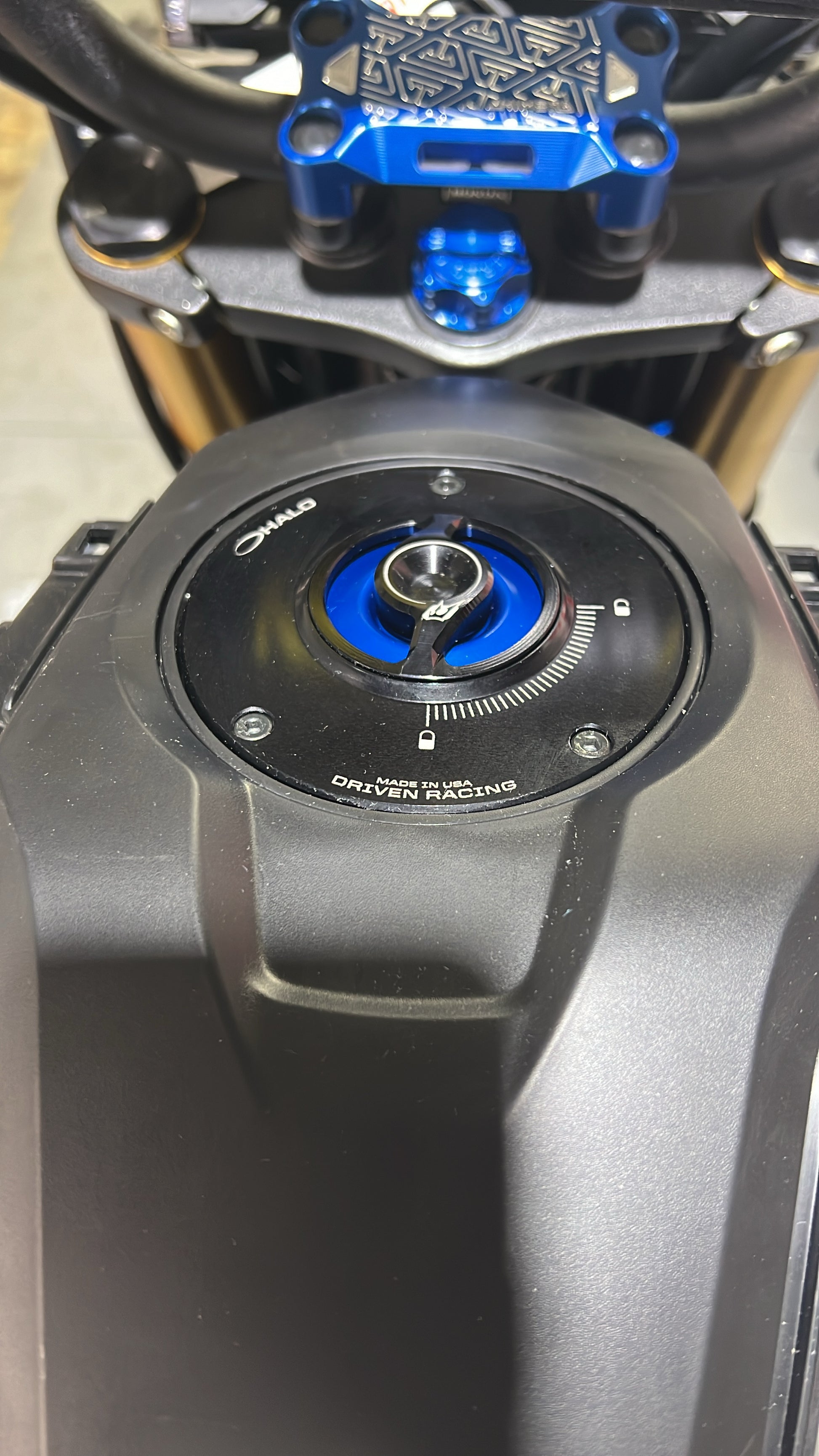 Driven Halo Fuel Cap Bundle for 2017+ Honda Grom and 2019+ Honda Monkey - Howling Moto