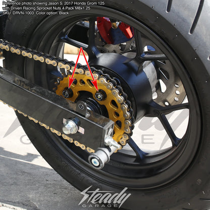 Driven Sprocket Nuts 2014 - 2020 - Howling Moto