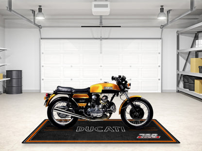 Designed Pit Mat for Ducati 750 GT 1973 Motorcycle - MM7203 - Howling Moto