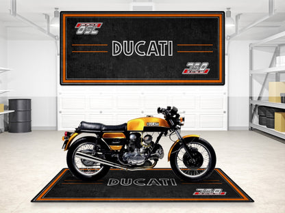 MPM Motorcycle Mat for Ducati 750 GT 1973 - MM7203 - Howling Moto