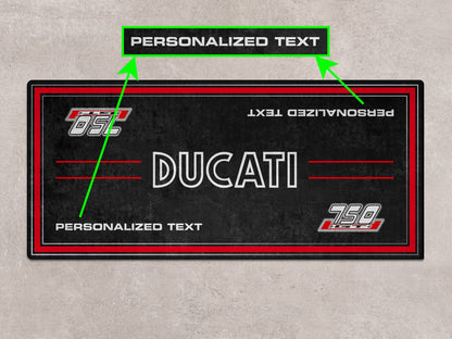Designed Pit Mat for Ducati 750 GT 1973 Motorcycle - MM7203 - Howling Moto