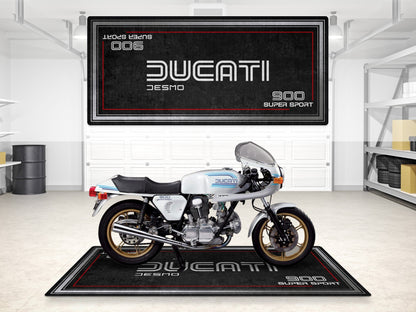 MPM Motorcycle Mat for Ducati 900 SS Super Sport - MM7202 - Howling Moto