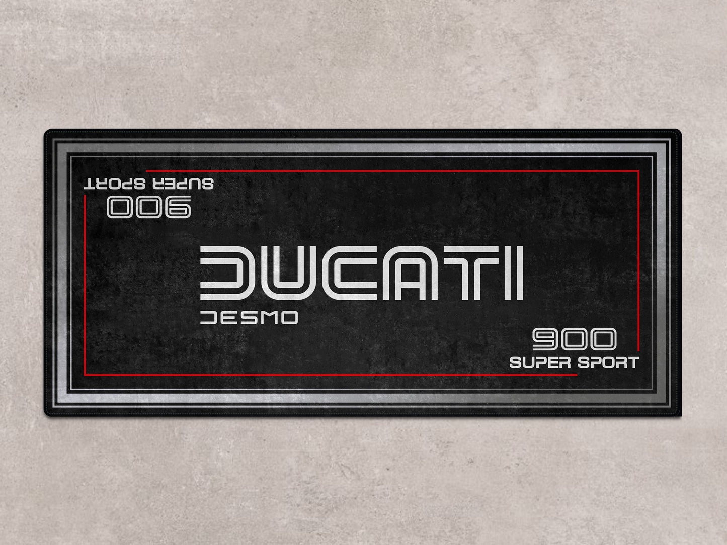 Designed Pit Mat for Ducati 900 SS Super Sport Motorcycle - MM7202 - Howling Moto