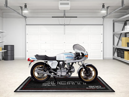 Designed Pit Mat for Ducati 900 SS Super Sport Motorcycle - MM7202 - Howling Moto