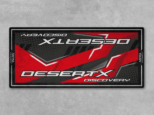 Motorcycle Mat for Ducati DesertX Discovery Motorcycle - MM4103 - Howling Moto