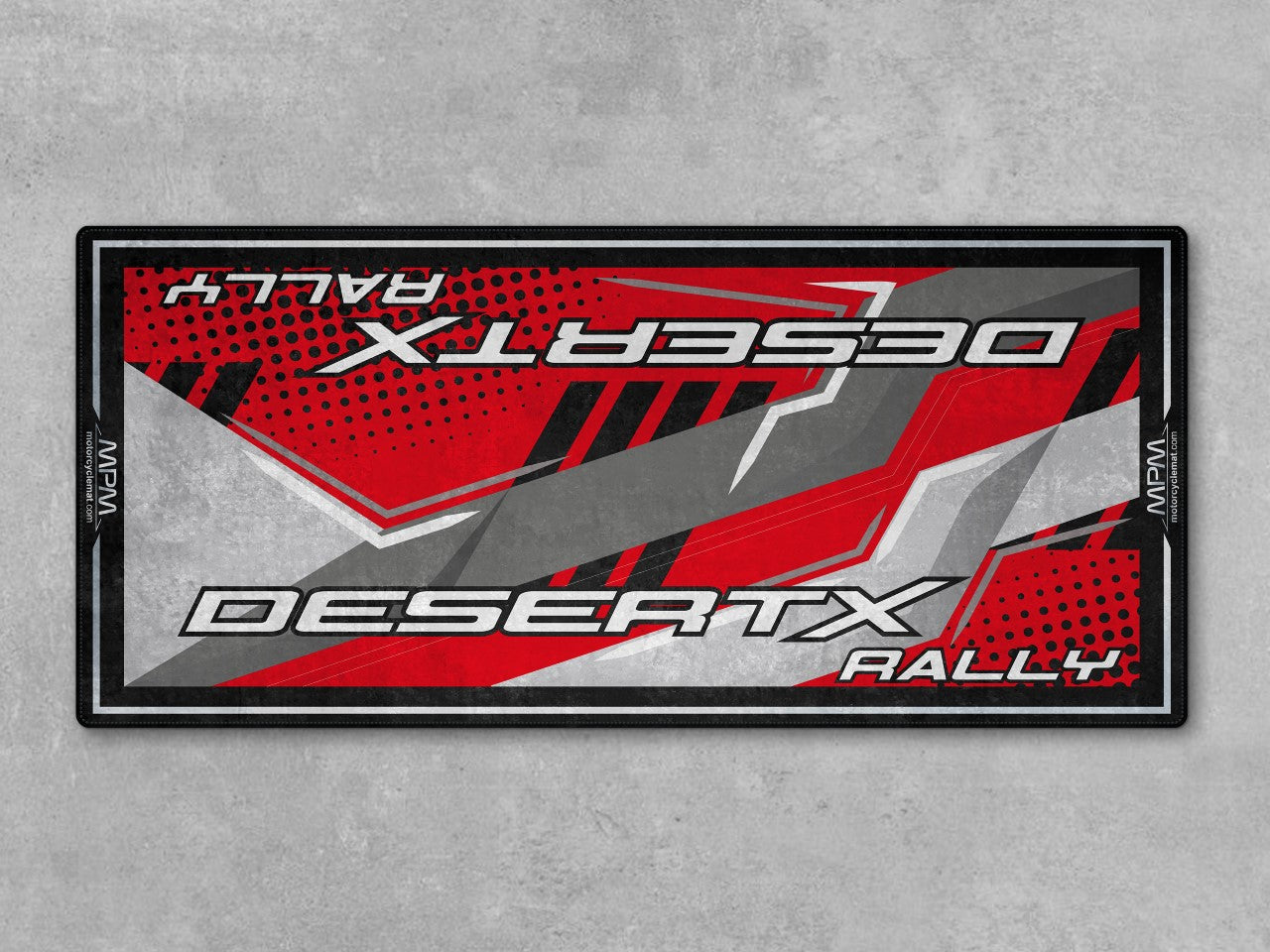 Motorcycle Mat for Ducati DesertX Rally Motorcycle - MM4104 - Howling Moto