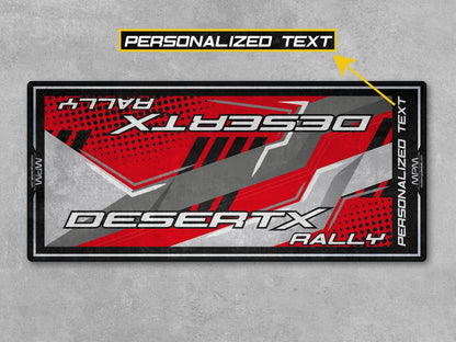 Motorcycle Mat for Ducati DesertX Rally Motorcycle - MM4104 - Howling Moto