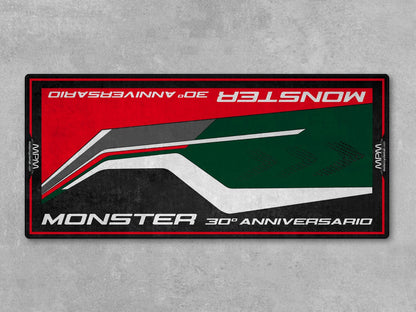Motorcycle Mat for Ducati Monster 30th Anniversario Motorcycle - MM4106 - Howling Moto