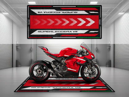 MPM Motorcycle Mat for Ducati Superleggera V4 - MM4117 - Howling Moto