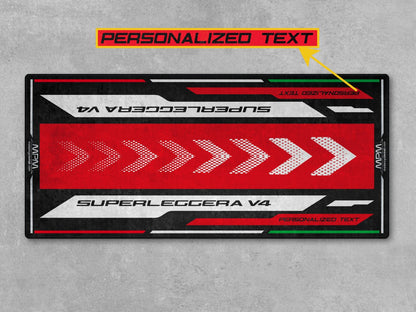 Motorcycle Mat for Ducati Superleggera V4 Motorcycle - MM4117 - Howling Moto