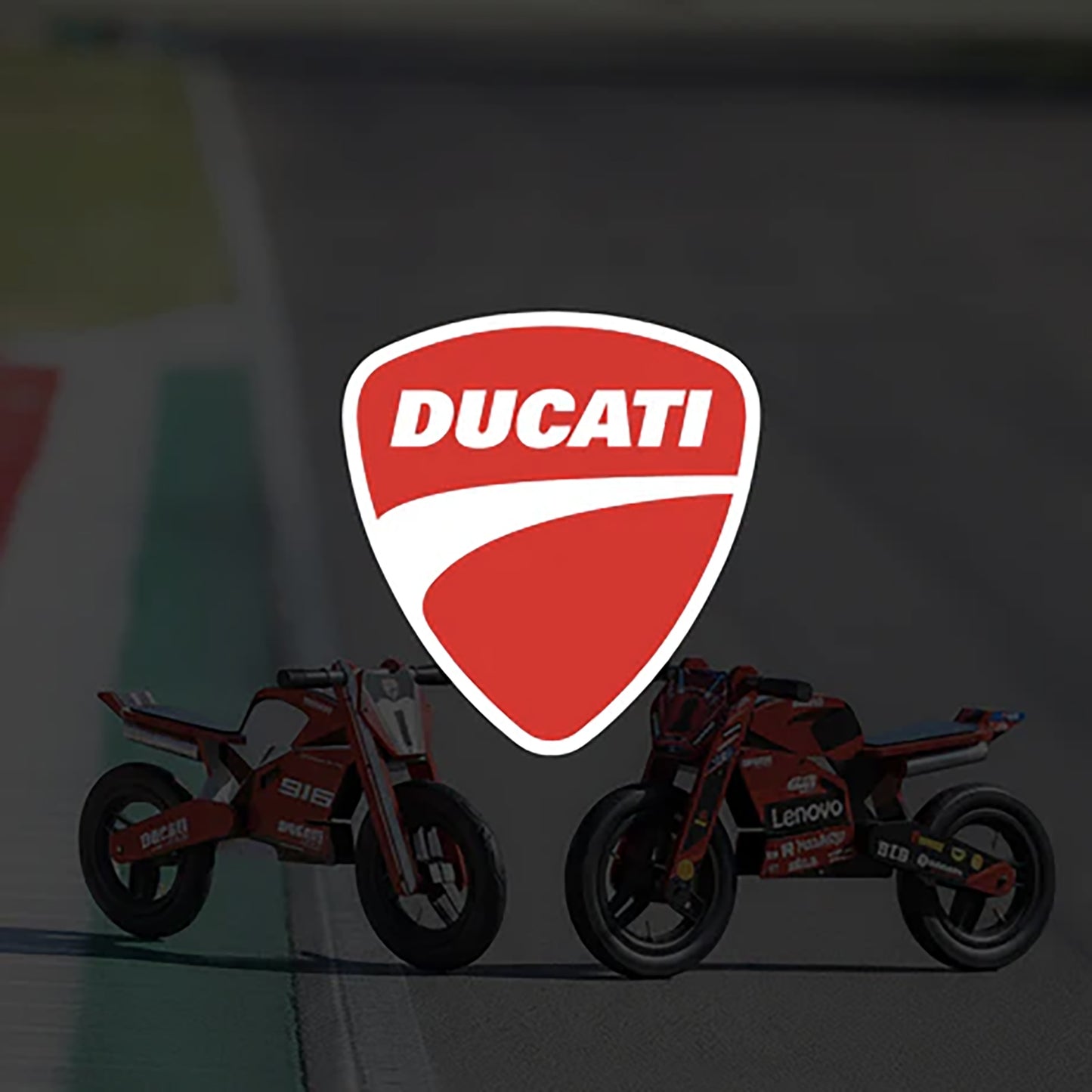 Kiddimoto Ducati Desmo GP25 Balance Bike – Licensed Kids Balance Bike