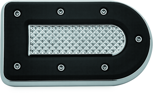 Kuryakyn, Kuryakyn Heavy Industry Brake Pedal 80-Up FL Models Chrome - Durable PowerSports Accessory