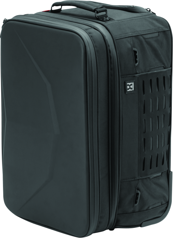 Kuryakyn Xkursion XW Porter Bag for powersports, rugged black bag with multiple compartments, designed for mobile office needs.