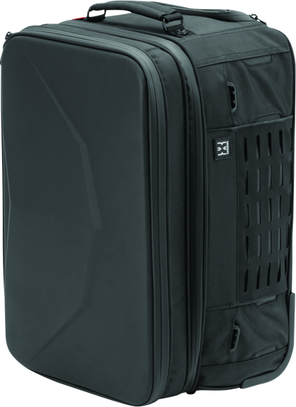 Kuryakyn Xkursion XW Porter Bag for powersports, rugged black bag with multiple compartments, designed for mobile office needs.