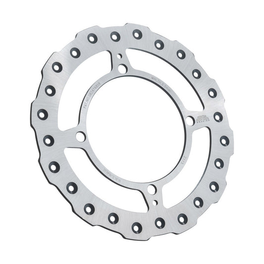 JT Brake Technologies JTD2115SC01 rear stainless steel self-cleaning brake rotor for off-road vehicles, shown in the image.