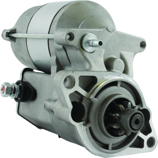 QuadBoss Kawasaki KAF620 Mule 4000/Trans 4x4 motor starter showing durable metal components and wiring for powersports vehicle.