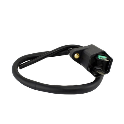 RM STATOR external ignition coil RM06172 for easy plug-and-play replacement, shown in a close-up view of the coil with wiring.