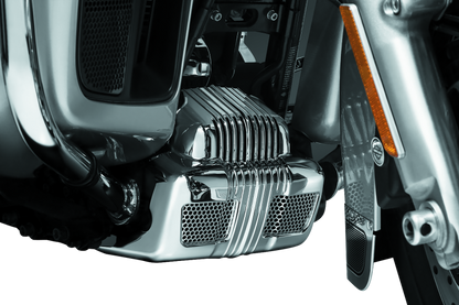 Kuryakyn, Kuryakyn Coolant Pump Cover for Harley Davidson Touring Models 2014-2016 in Chrome Part #7677