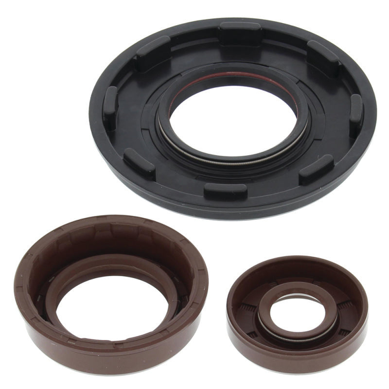 QuadBoss oil seal set for Polaris Ranger 700 and Sportsman 700/800, showing multiple rubber seals and metal components.