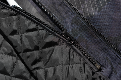 Bill's Exhausts ICON PDX3™ dark camo jacket in 3XL, showcasing the stylish camouflage pattern and rugged design.