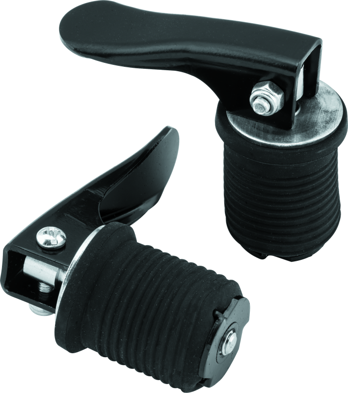 QuadBoss Polaris 900 ACE Quick-Attach Fastener part #563465, close-up of black fastener used for Polaris quad bikes.