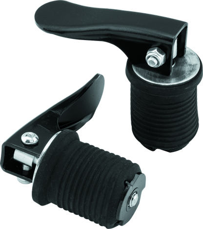 QuadBoss Polaris 900 ACE Quick-Attach Fastener part #563465, close-up of black fastener used for Polaris quad bikes.