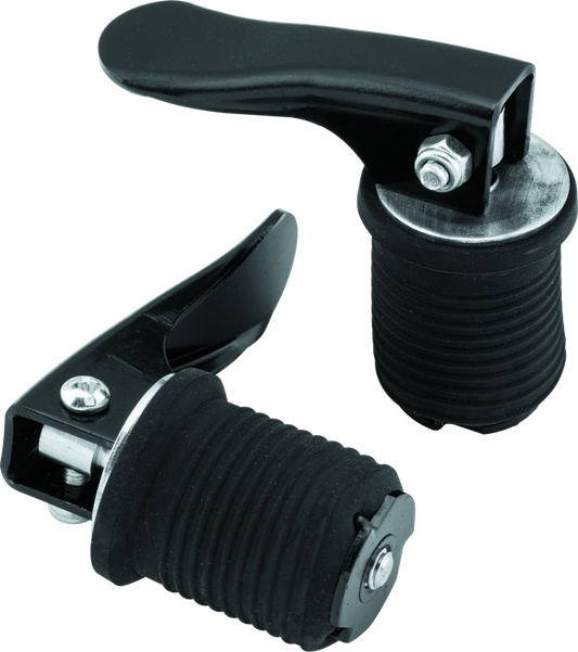 QuadBoss Polaris 900 ACE Quick-Attach Fastener part #563465, close-up of black fastener used for Polaris quad bikes.