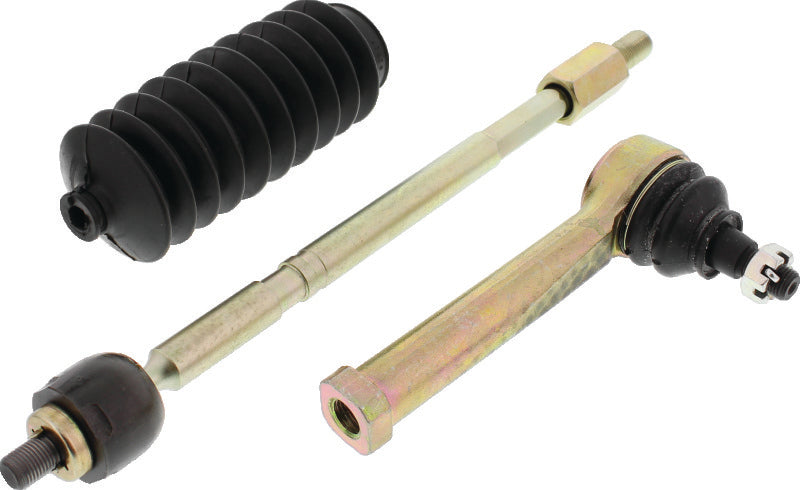 QuadBoss steering rack tie rod assembly kit for Yamaha YXZ1000R, 2016-2019, showing the metal components and connectors.