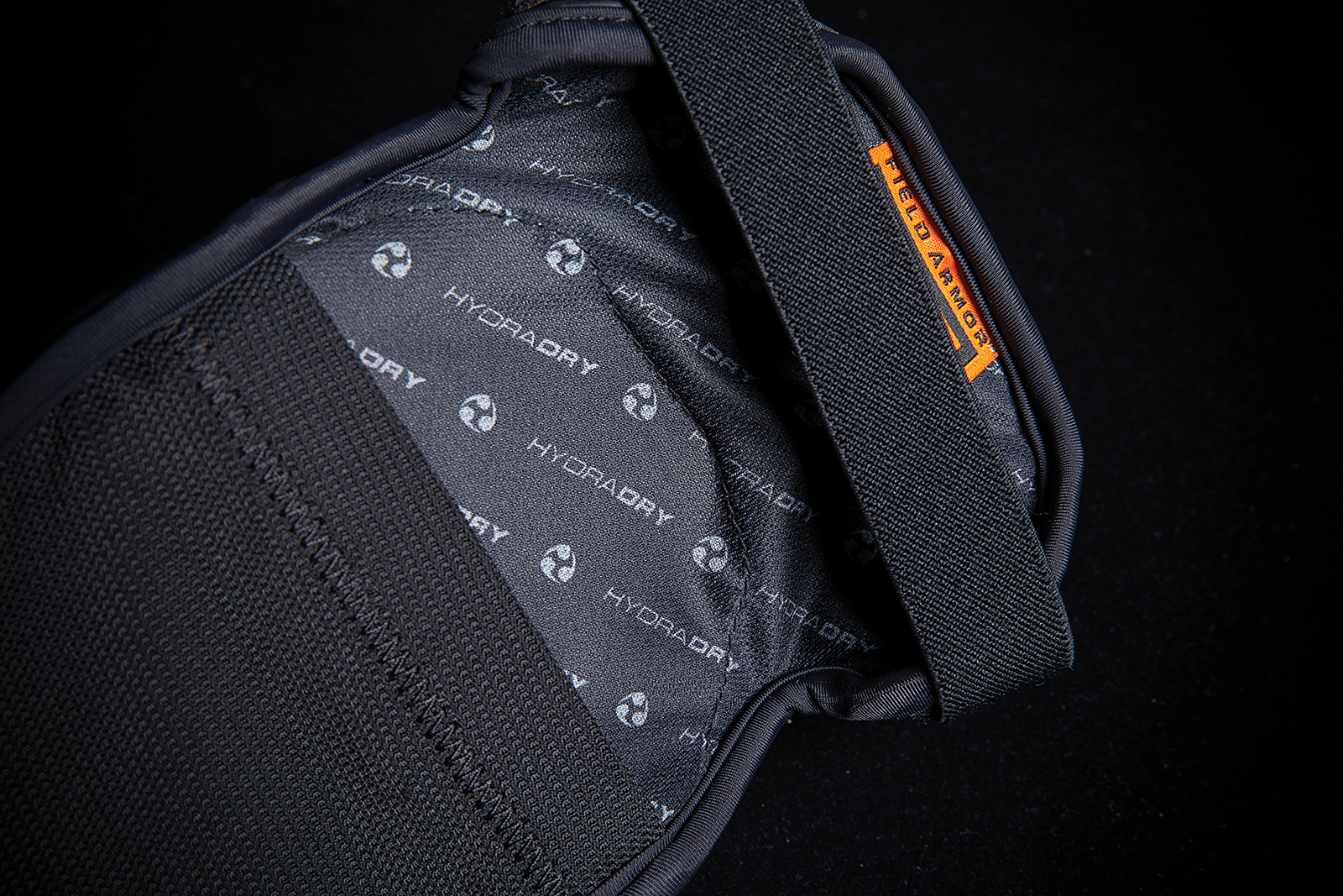 Black ICON Field Armor 3™ Elbow pads in size L/XL, designed for motorcycle protection, with adjustable straps and durable padding.