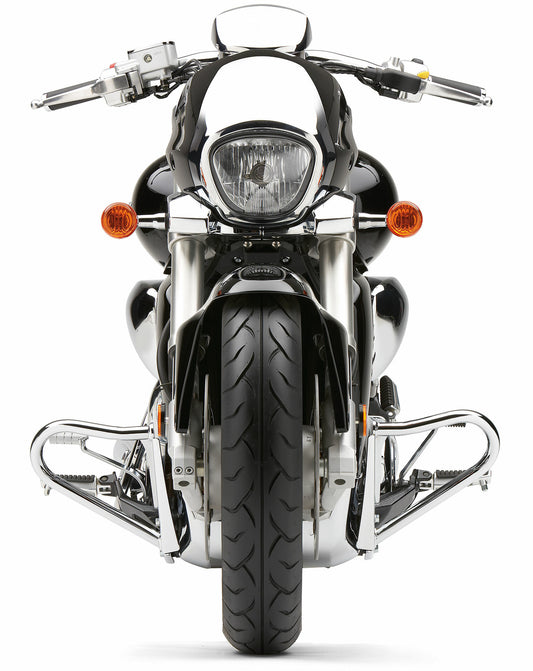 COBRA, COBRA Engine Case Guard Chrome for Suzuki Boulevard M109R 2006-2014 (Part #01-3345)