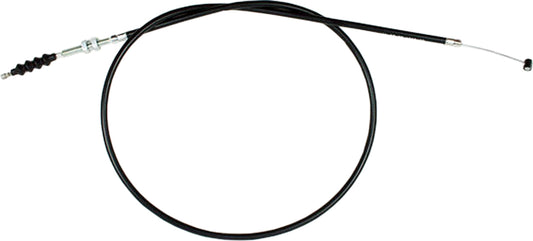 Black vinyl clutch cable with longitudinally-wound housing by MOTION PRO, designed for motorcycle clutch systems.