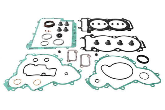 QuadBoss complete gasket set with oil seals for Polaris RZR XP 900 (2011-2013), featuring various gaskets and seals for engine repair.