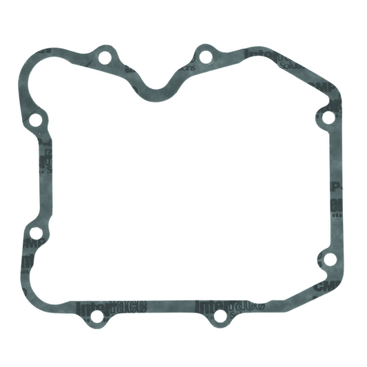 QuadBoss valve cover gasket for Polaris Magnum and Scrambler 500 models, part #563437, shown on a vehicle engine.