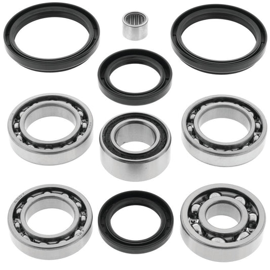 QuadBoss Arctic Cat 300 4x4 front differential bearing and seal kit for Arctic Cat quad ATV, complete service solution.