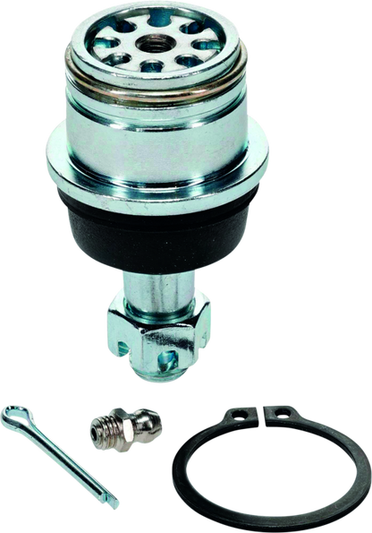 QuadBoss heavy-duty steel lower ball joint kit for Honda and Arctic Cat models, part #401036, with visible ball joint components.