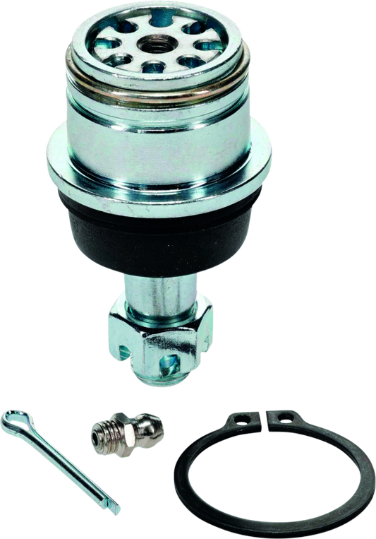 QuadBoss heavy-duty steel lower ball joint kit for Honda and Arctic Cat models, part #401036, with visible ball joint components.