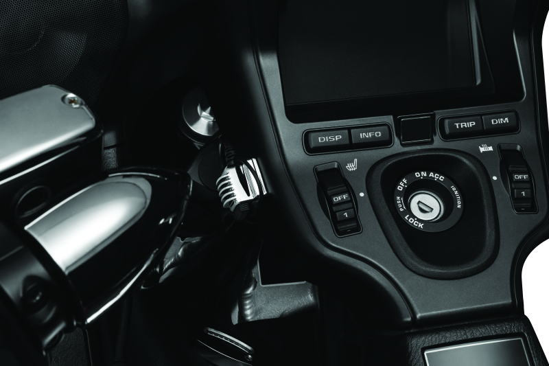 Kuryakyn, Kuryakyn USB Power Port Universal Charger Chrome Part 1688 for Powersports Vehicles