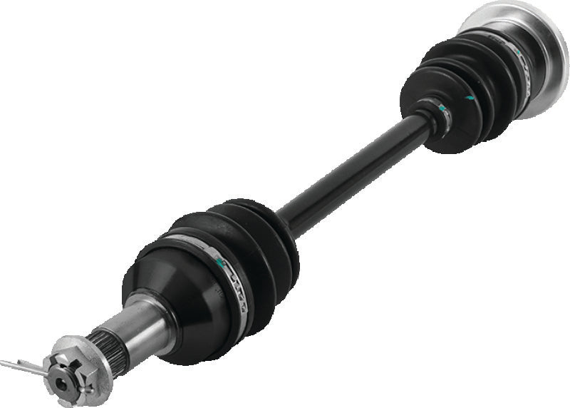QuadBoss Arctic Cat 1000 TRV rear left rugged axle, OE replacement with precision-ground components for 09-10 models.