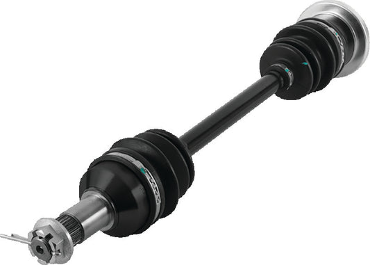 QuadBoss Arctic Cat 1000 TRV rear left rugged axle, OE replacement with precision-ground components for 09-10 models.