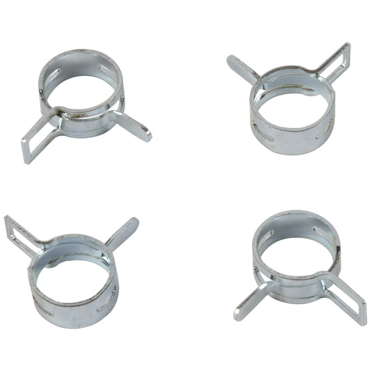 ALL BALLS Hose Clamp Refill Kit 4-pack showing durable clamps for reliable hose securing and repair.