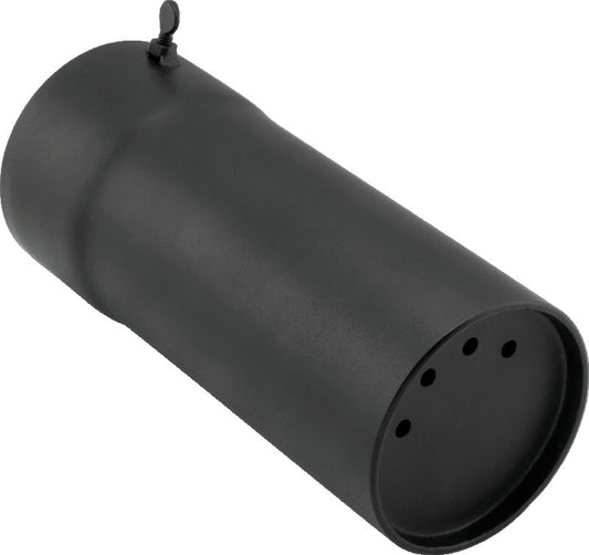 QuadBoss universal hunting exhaust part 157168 for muffler sound reduction, shown in the image with mounting details.