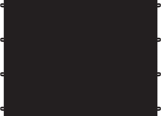 SHINKO, SHINKO 31-51102 Canopy Full Wall Black 10x10 ft for Enhanced Outdoor Protection