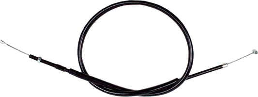 Motion Pro black vinyl clutch cable with longitudinally-wound housing, designed for motorcycle clutch systems.