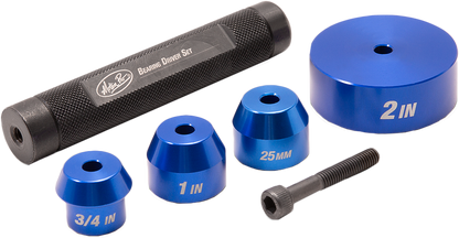 Motion Pro wheel bearing driver tool for Harley-Davidson wheels, designed for 2000 and newer motorcycle models.