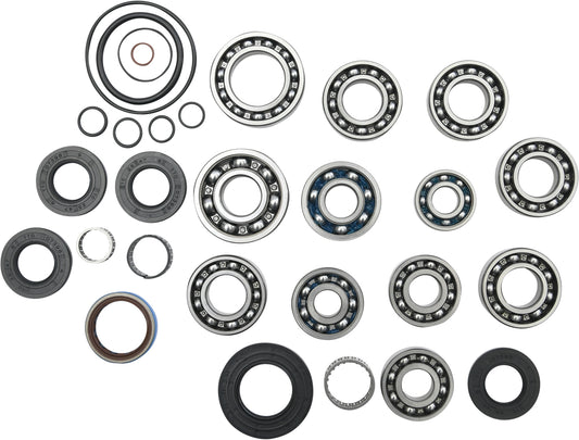 All Balls transmission bearing and seal kit, part #25-7010, showing bearings and seals for gearbox performance.
