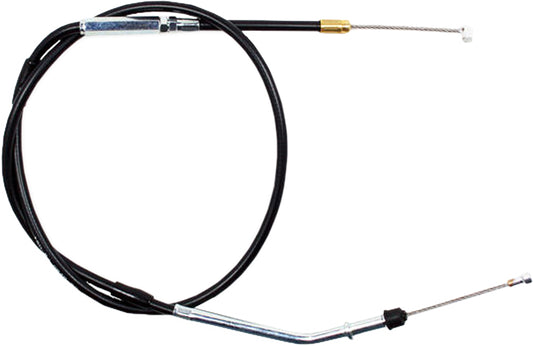 Motion Pro black vinyl clutch cable 04-0280 with metal fittings, designed for motorcycle clutch systems, shown in the image.