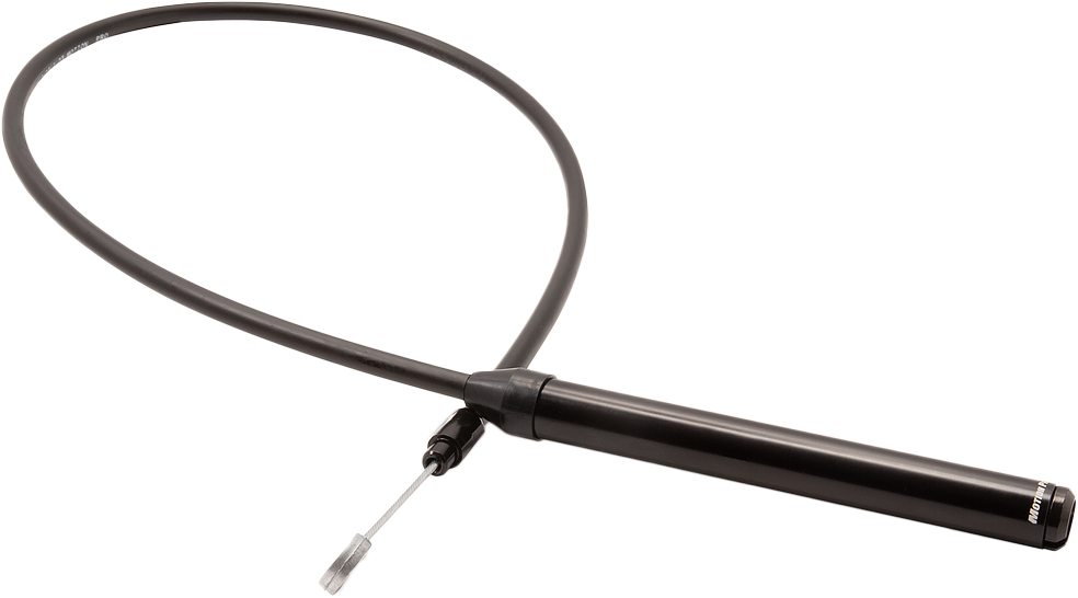 MOTION PRO, Motion Pro Top Half Blackout Clutch Cable for Harley-Davidson Softails and Touring Models (Part #06-2430)