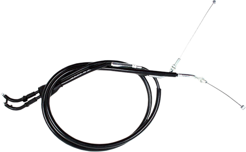 MOTION PRO, MOTION PRO 04-0131 Black Vinyl Throttle Push Pull Cable Set